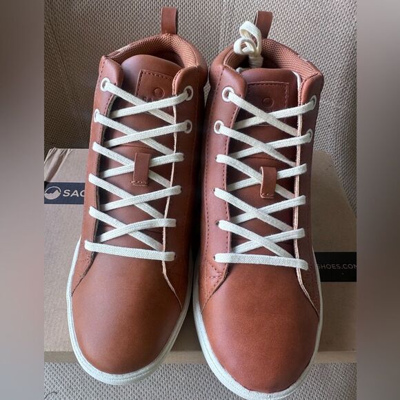 SAOLA Wanaka Waterproof Vegan Boots Sneakers Size 7.5 - Picture 4 of 12